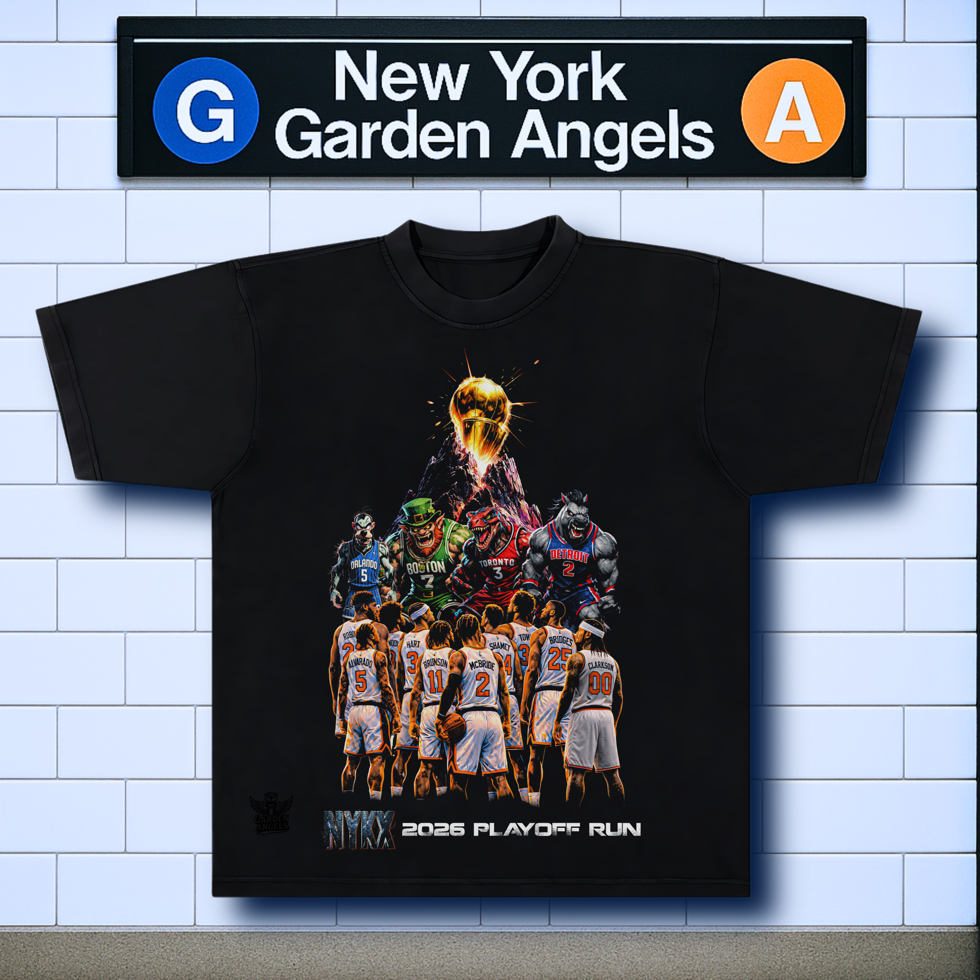 NYKX PLAYOFF RUN 26 Tee