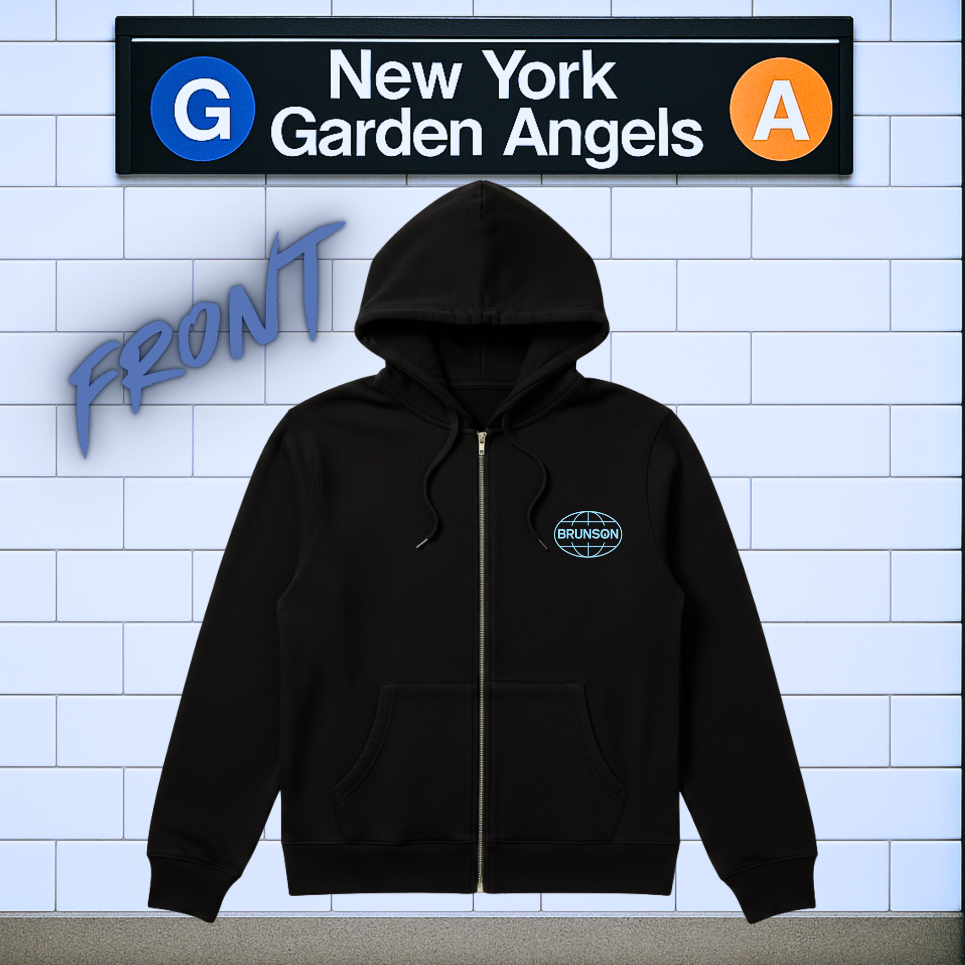 REVERENCE ZIP UP HOODIE