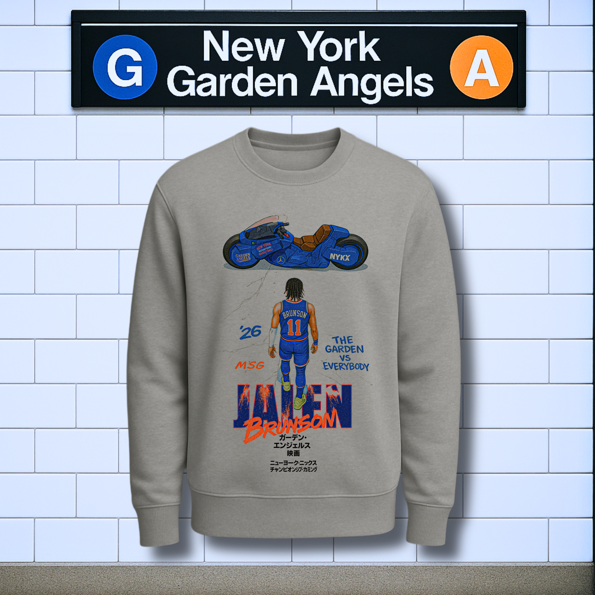 GOOD FOR NEW YORK CREWNECK