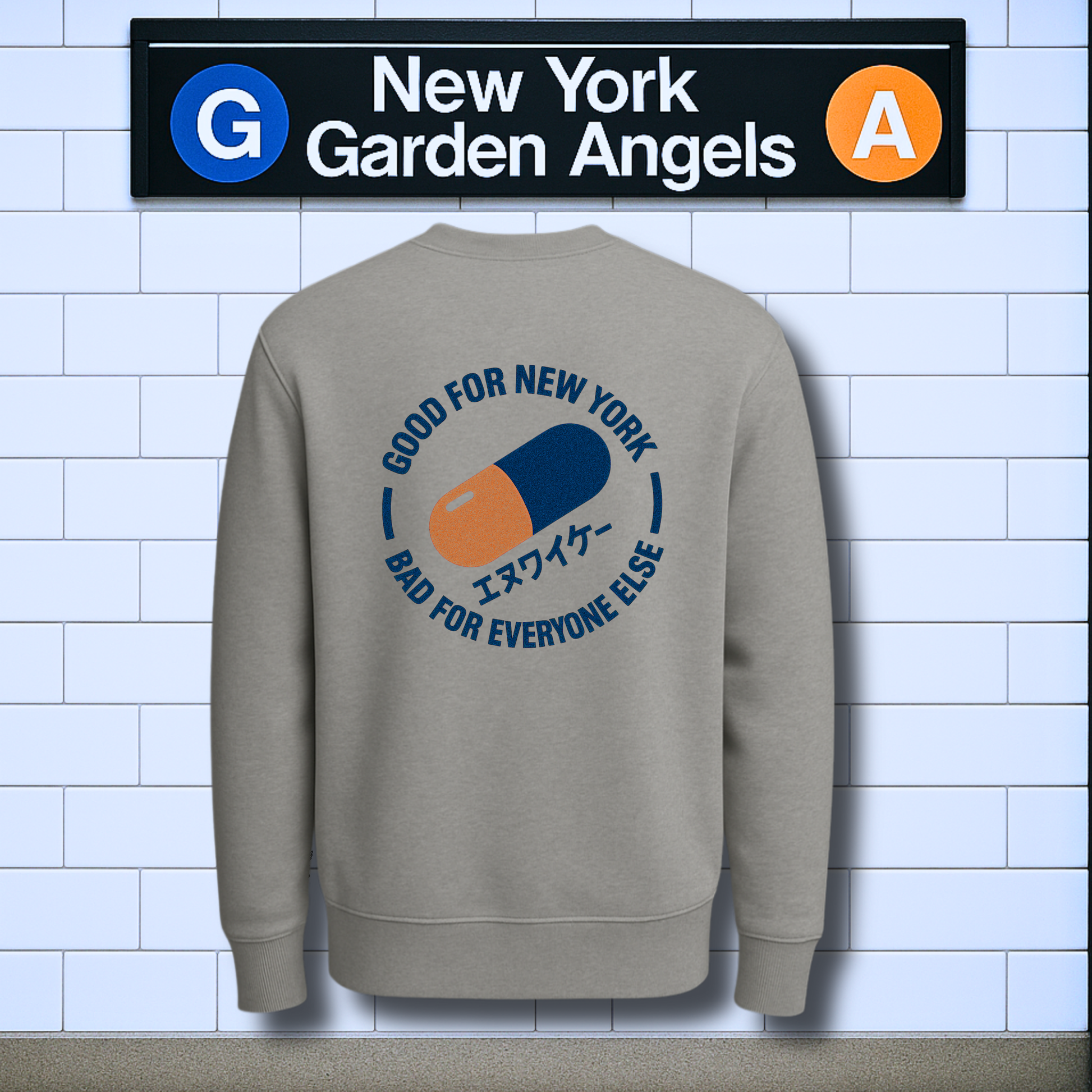 GOOD FOR NEW YORK CREWNECK