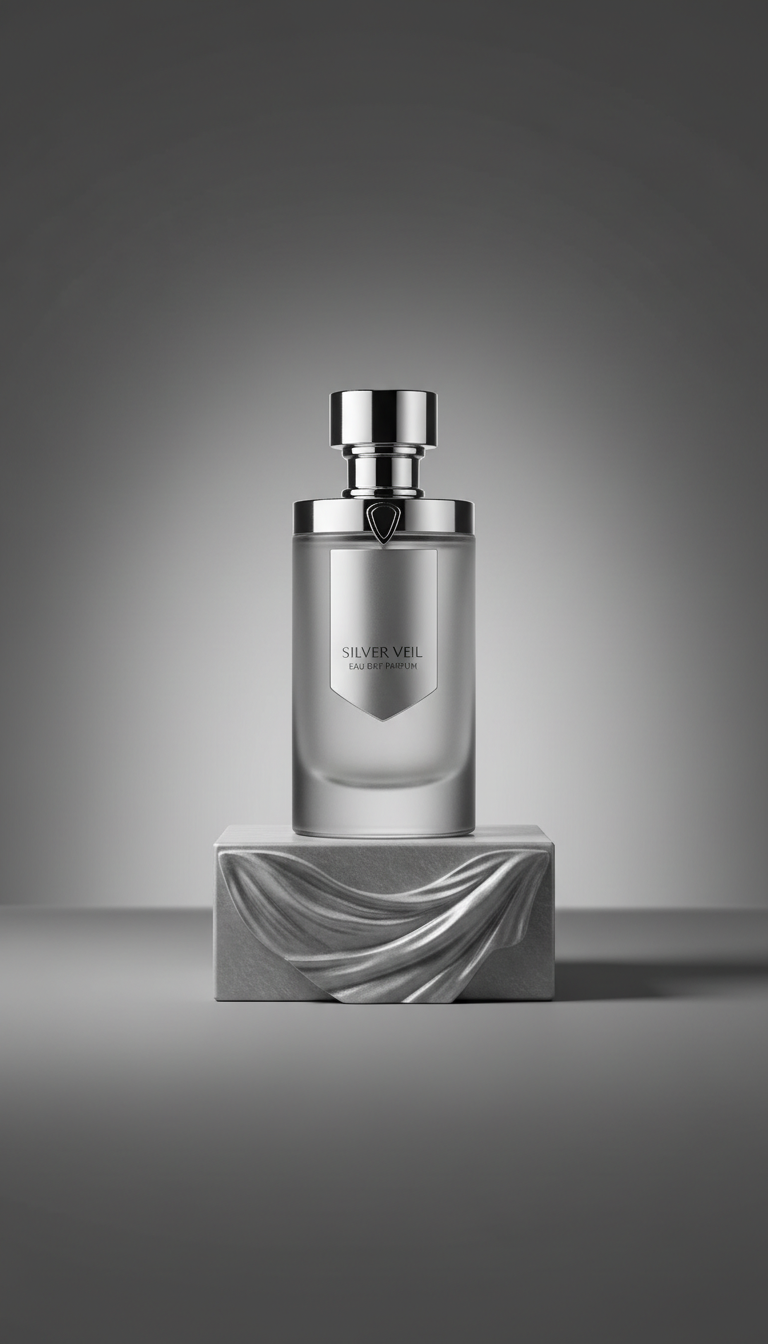 Silver Veil Eau de Parfum Bottle